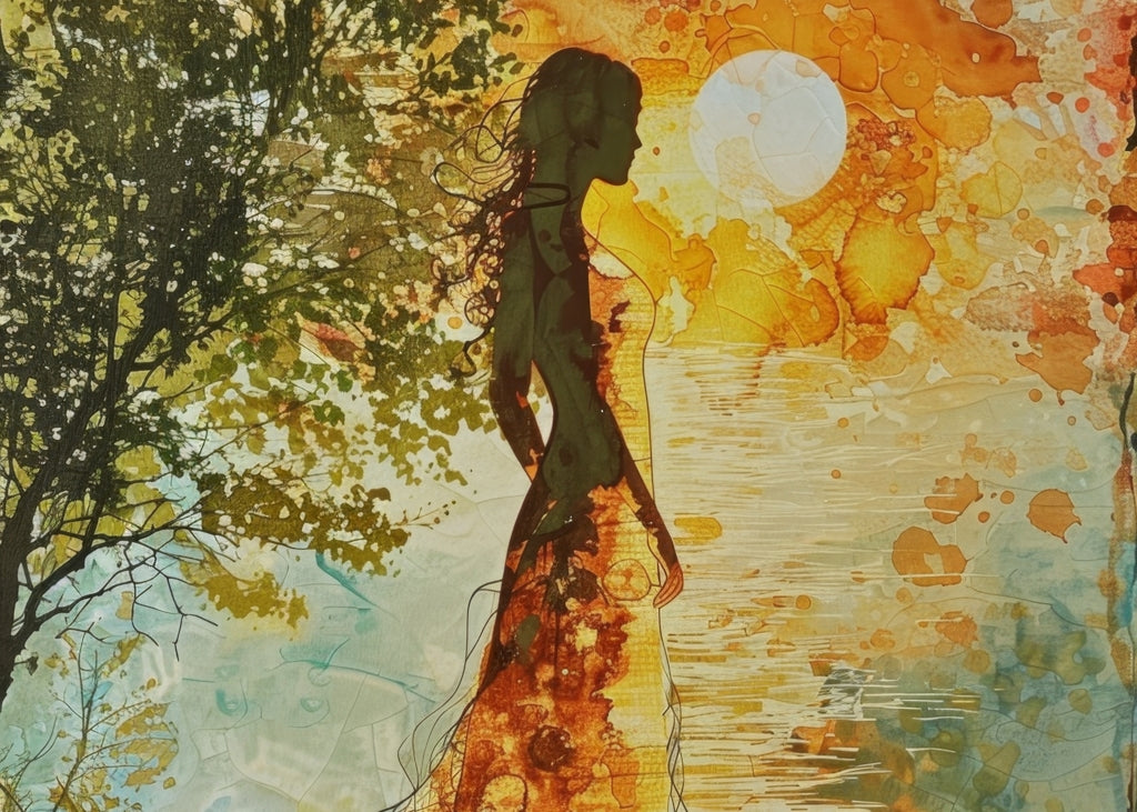 Peaceful Sun Green Indoor Outdoor Door Mat | Home Decor