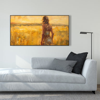Exploring - 24"x24" Framed canvas