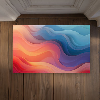 Sweet dreams Blue Indoor Outdoor Door Mat | Home Decor