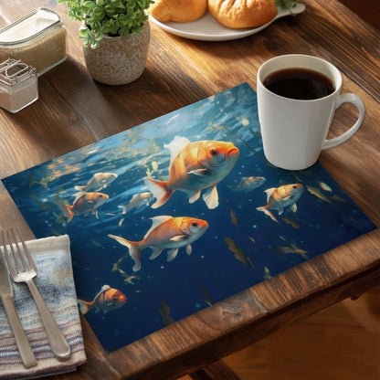 Free flow Polyester Placemat - Stylish Home Decor Accessory