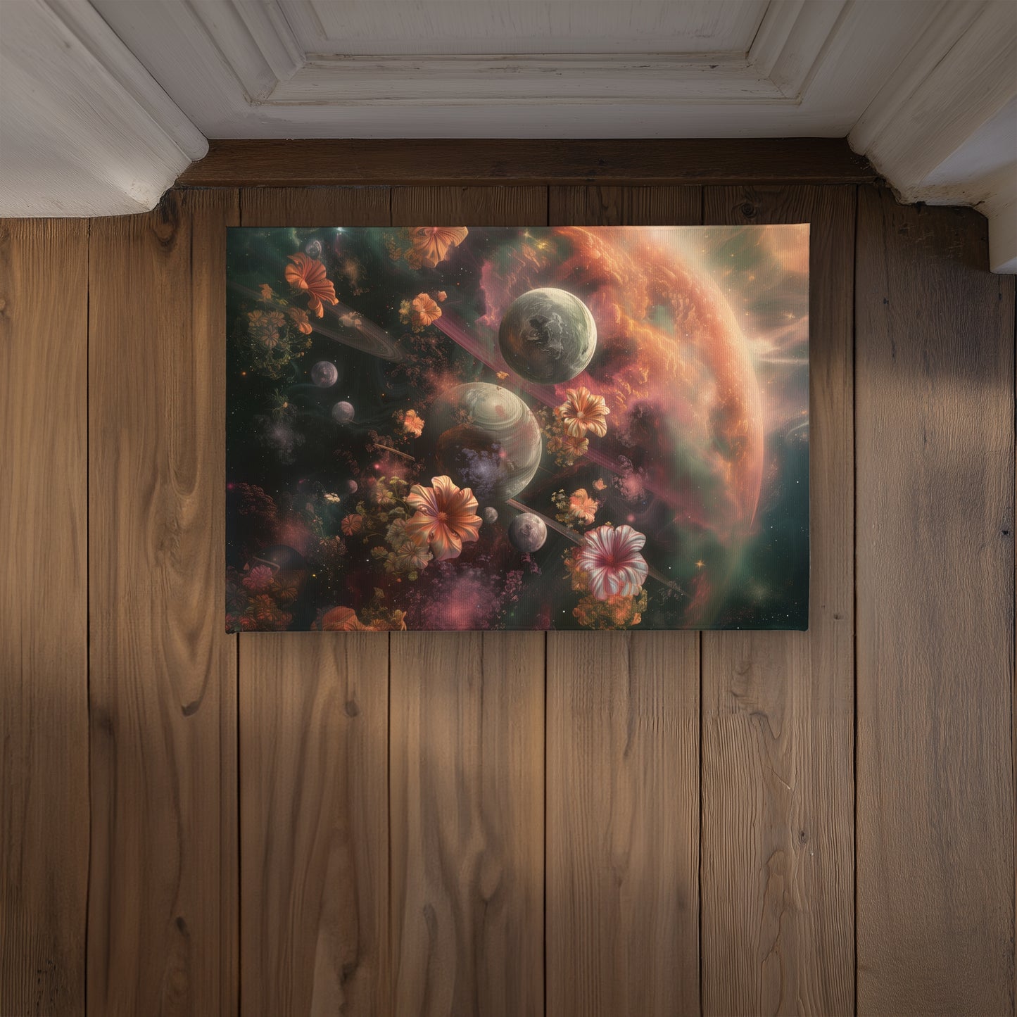 Capturing Light Pink Indoor Outdoor Door Mat | Home Decor