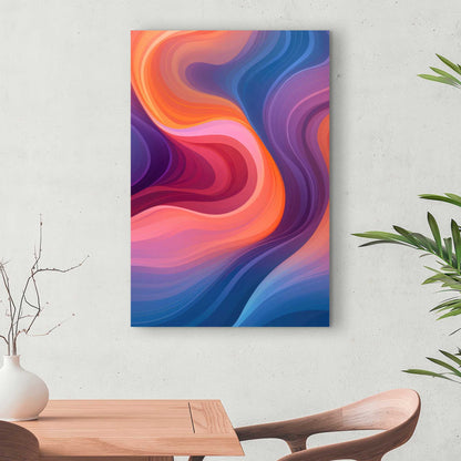 Purple Haze - Blue Canvas Art for Stunning Home Decor