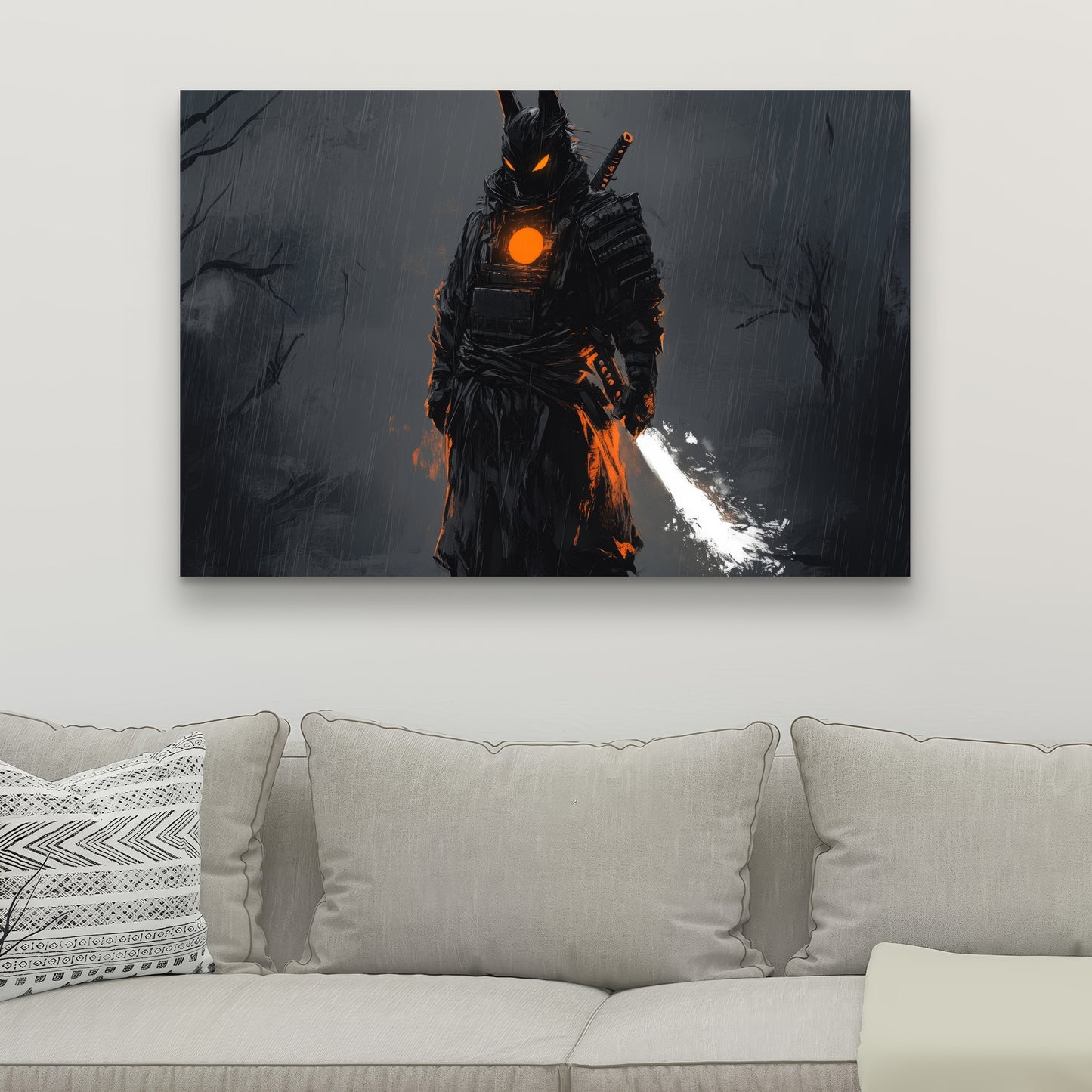 Blazing - 32"x32" Canvas