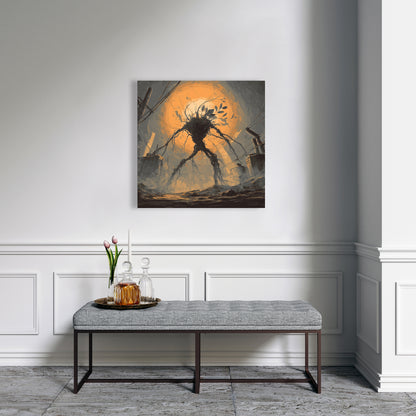 Final warning - 24"x24" Canvas