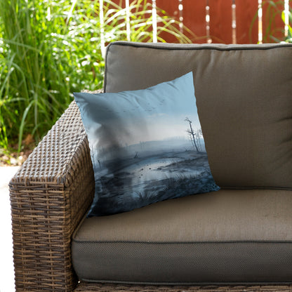 Swampy lands - Throw Pillow