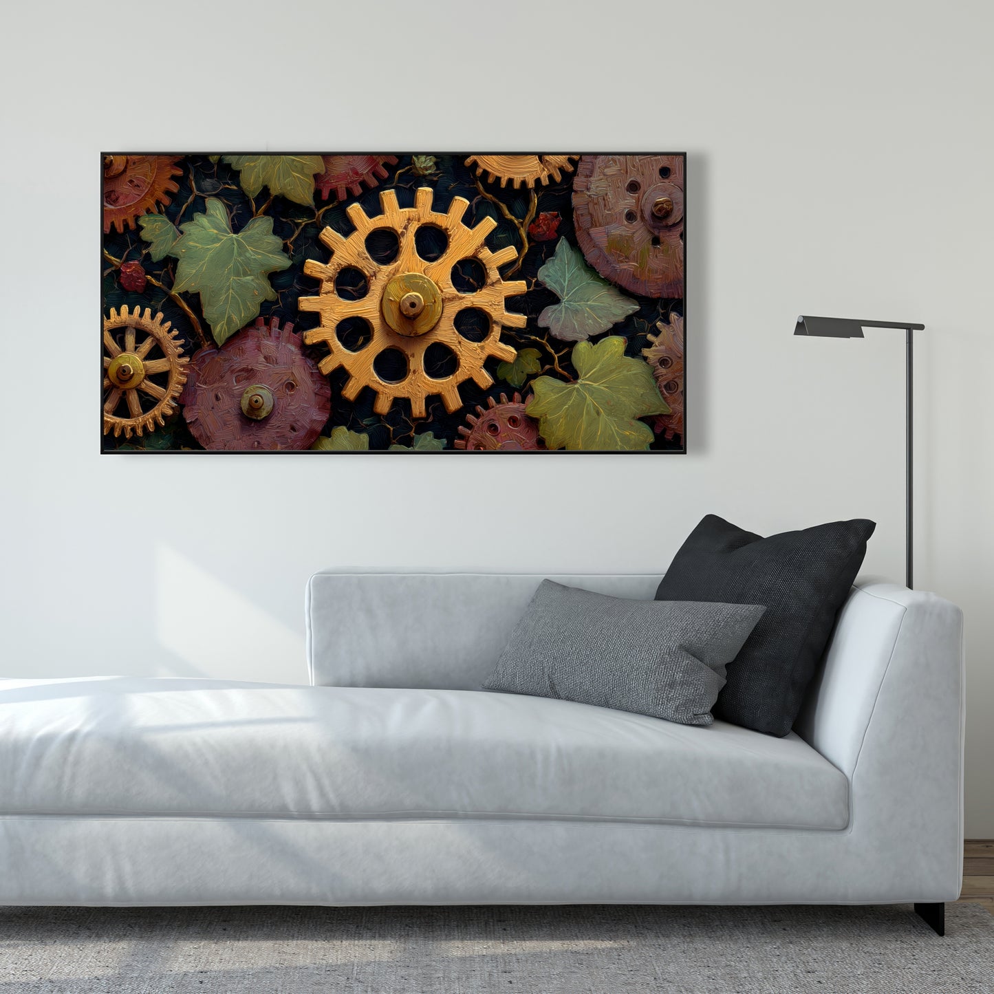 Nature punk - 24"x24" Framed canvas