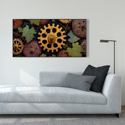 Nature punk - 24"x24" Framed canvas