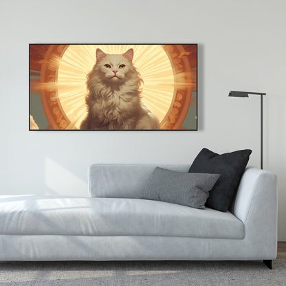 Infinite carelessness - 36"x36" Framed canvas