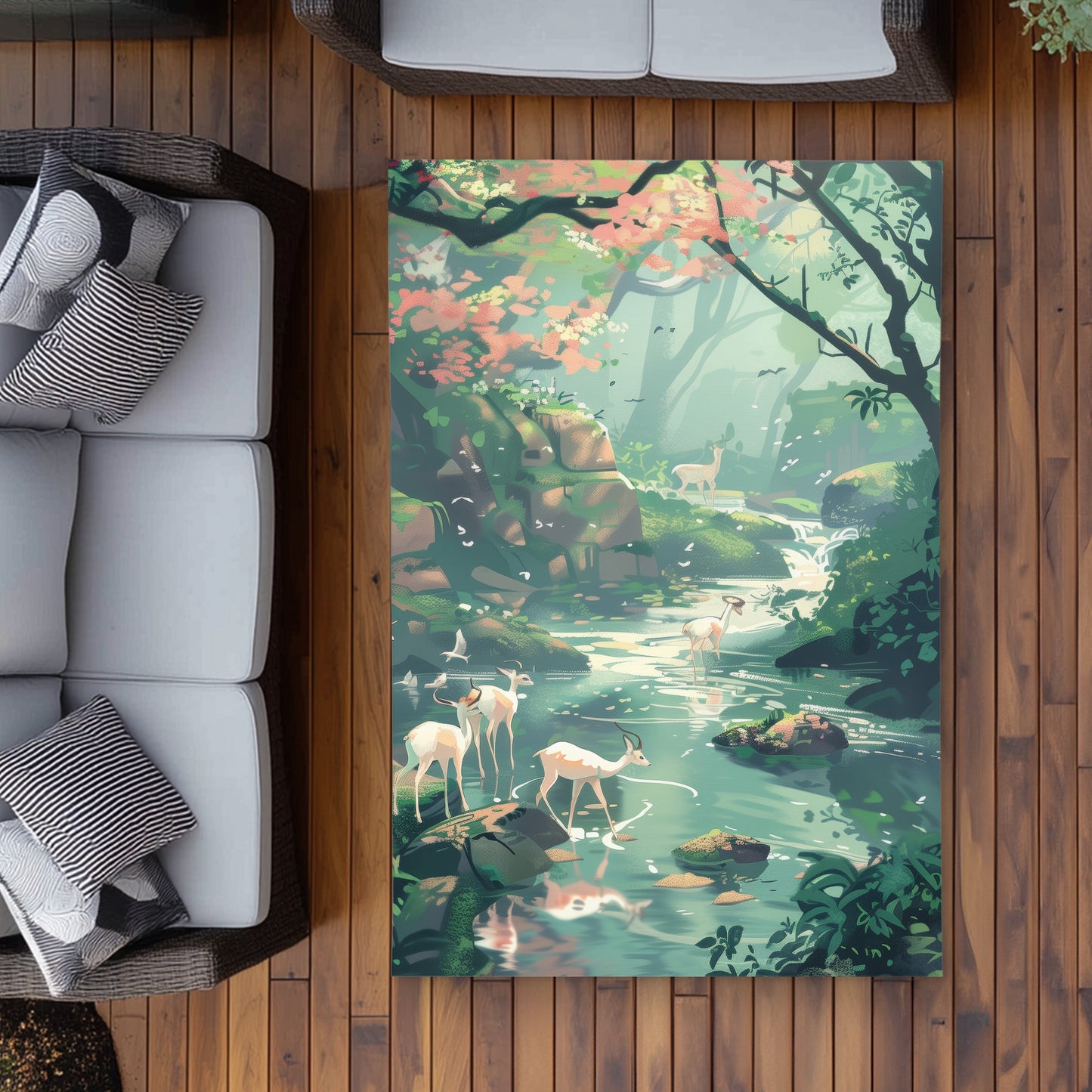 Sipping Outdoor Area Rug | Stylish Home Decor for Patios