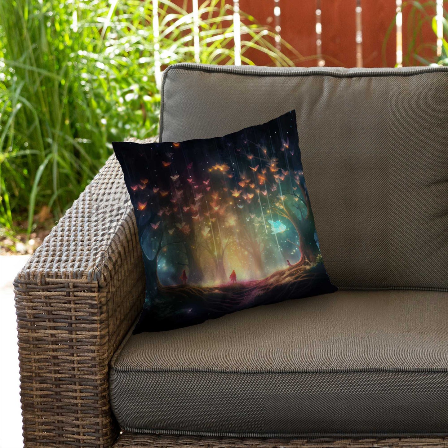 A dream come true - Poly Twill Throw Pillow for Home Decor