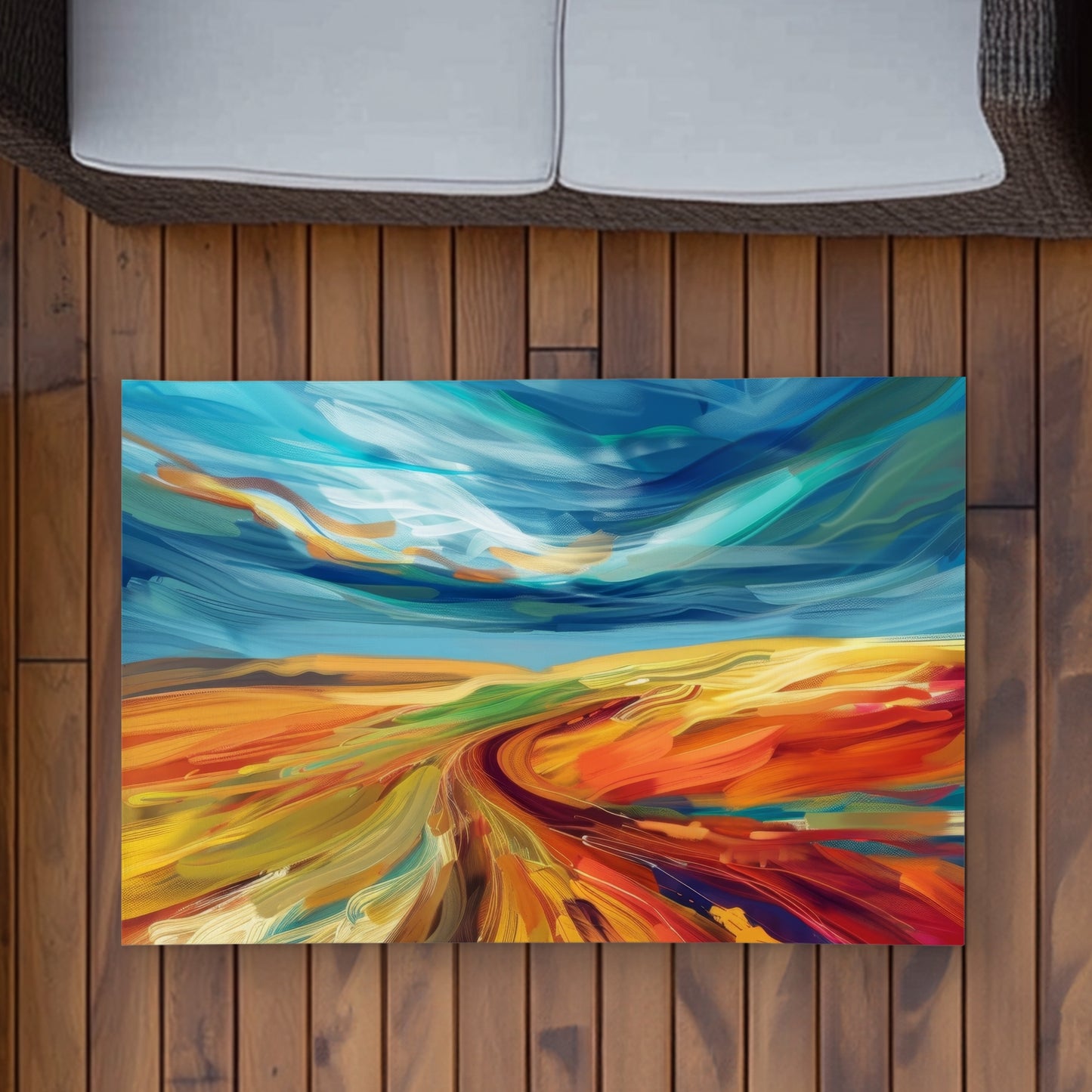 Tapis d'extérieur Land flow | Solution élégante pour la décoration intérieure