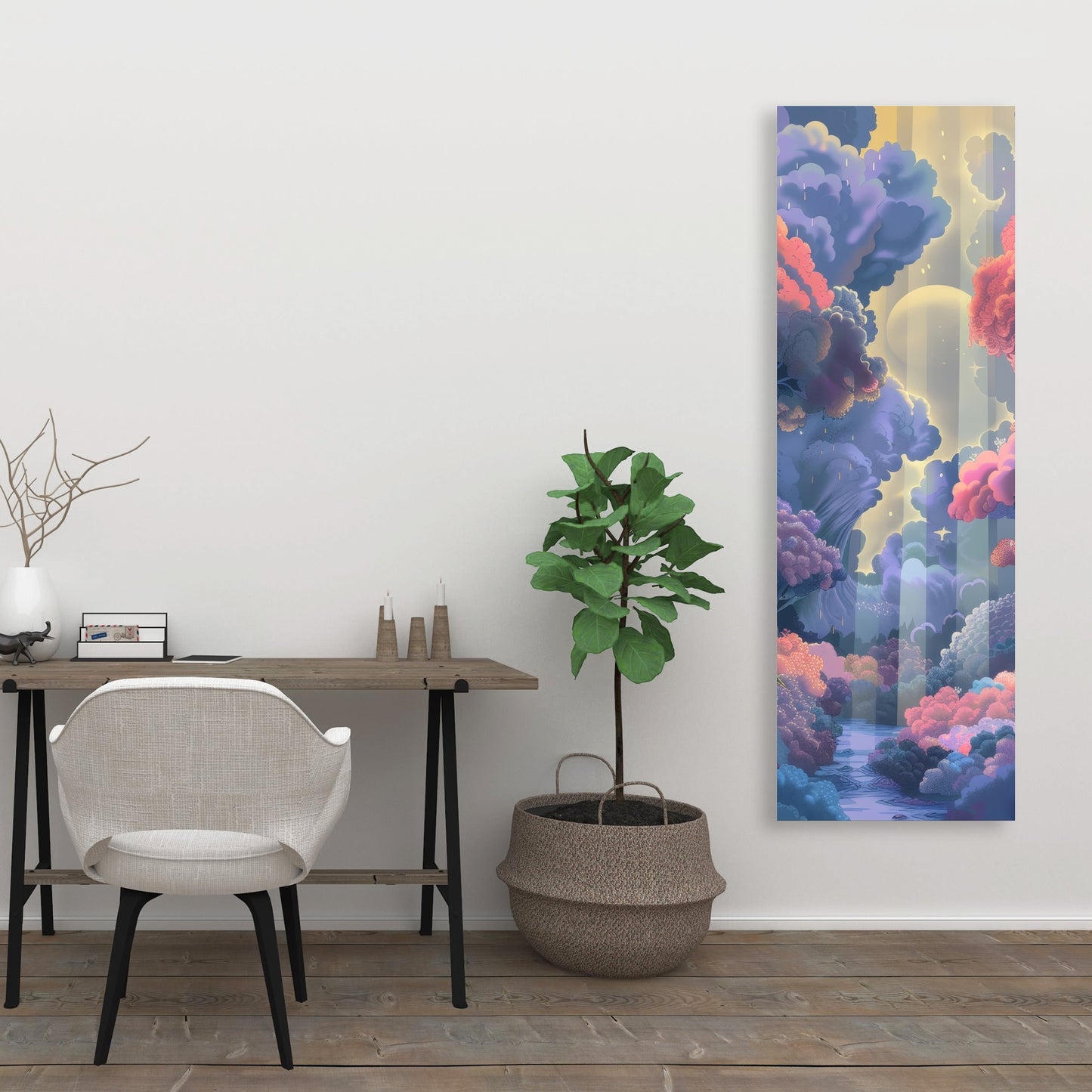 Beams - 32"x32" Canvas
