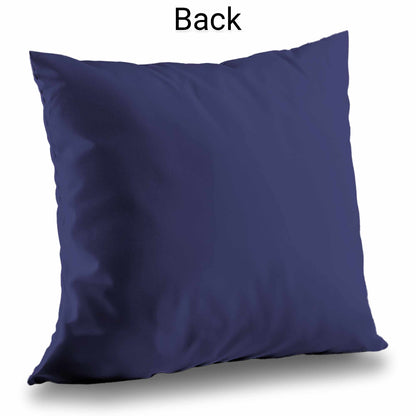 Coussin décoratif en sergé polyester Iceberg au crépuscule | Accessoire de décoration intérieure