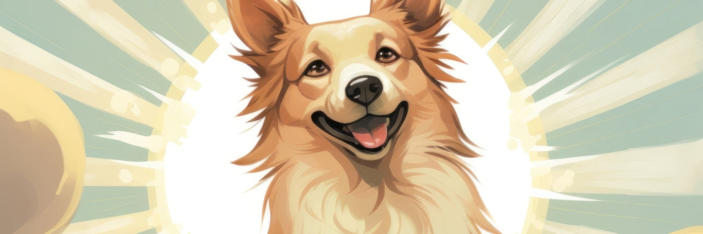 Who's a good boy - Framed Canvas - Print on demand