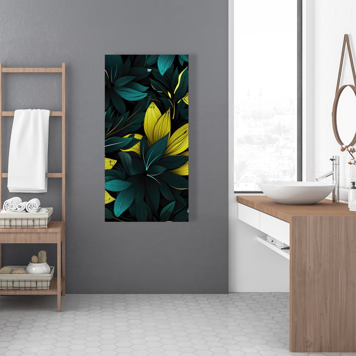 Potent - Yellow Canvas Art for Stylish Home Decor