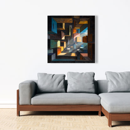 Boxed up - 24"x24" Canvas