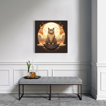 The overlord - 32"x32" Canvas