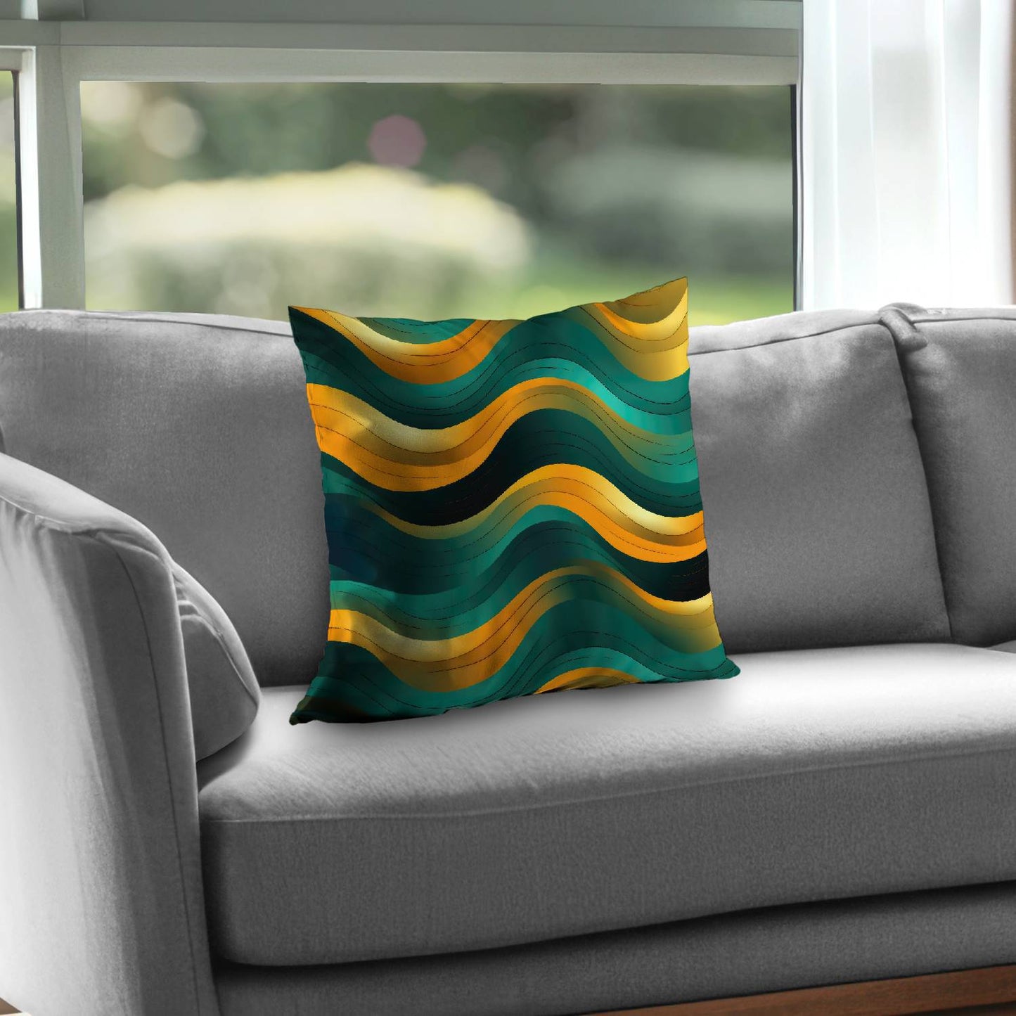 Voluptuous Poly Twill Throw Pillow - Stylish Home Decor