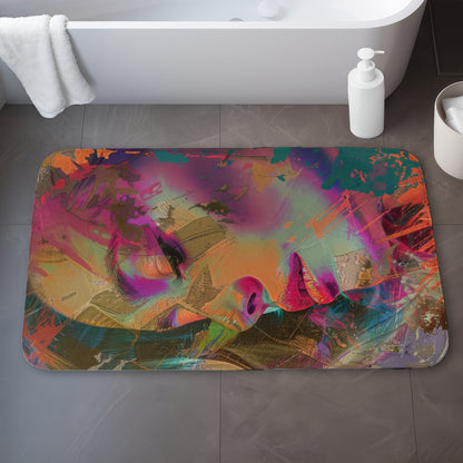 Grunge look - 17"x24" Bath mat