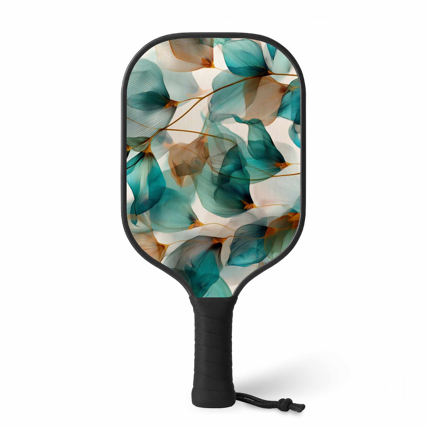 Ensemble de pagaies de pickleball décontractées sarcelle et marron Accessoire de sport