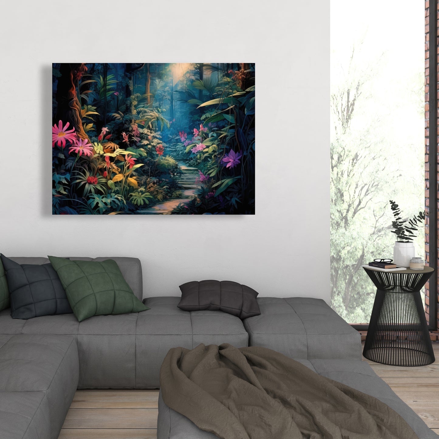 Against all odds - Purple Canvas for Home Decor | Unique Art