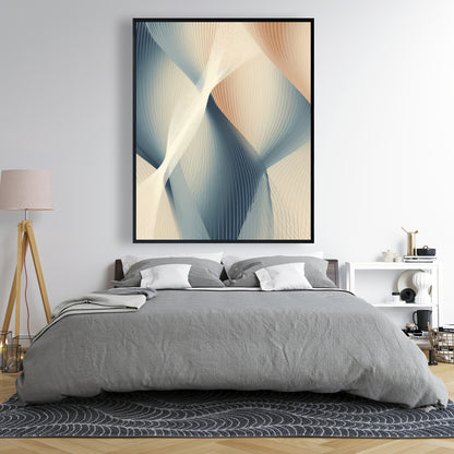 Heavenly threads - 36"x36" Framed canvas
