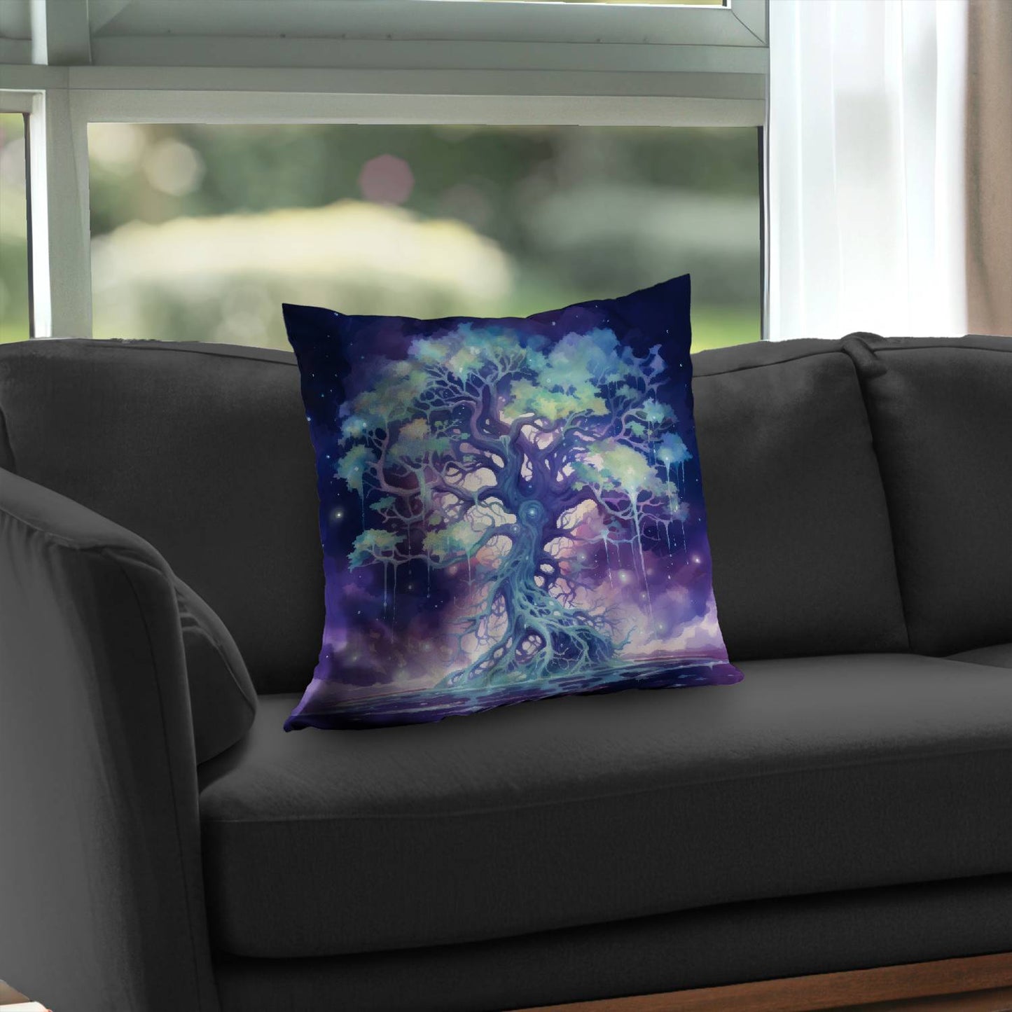 Surreal sap - Throw pillow - Print on demand