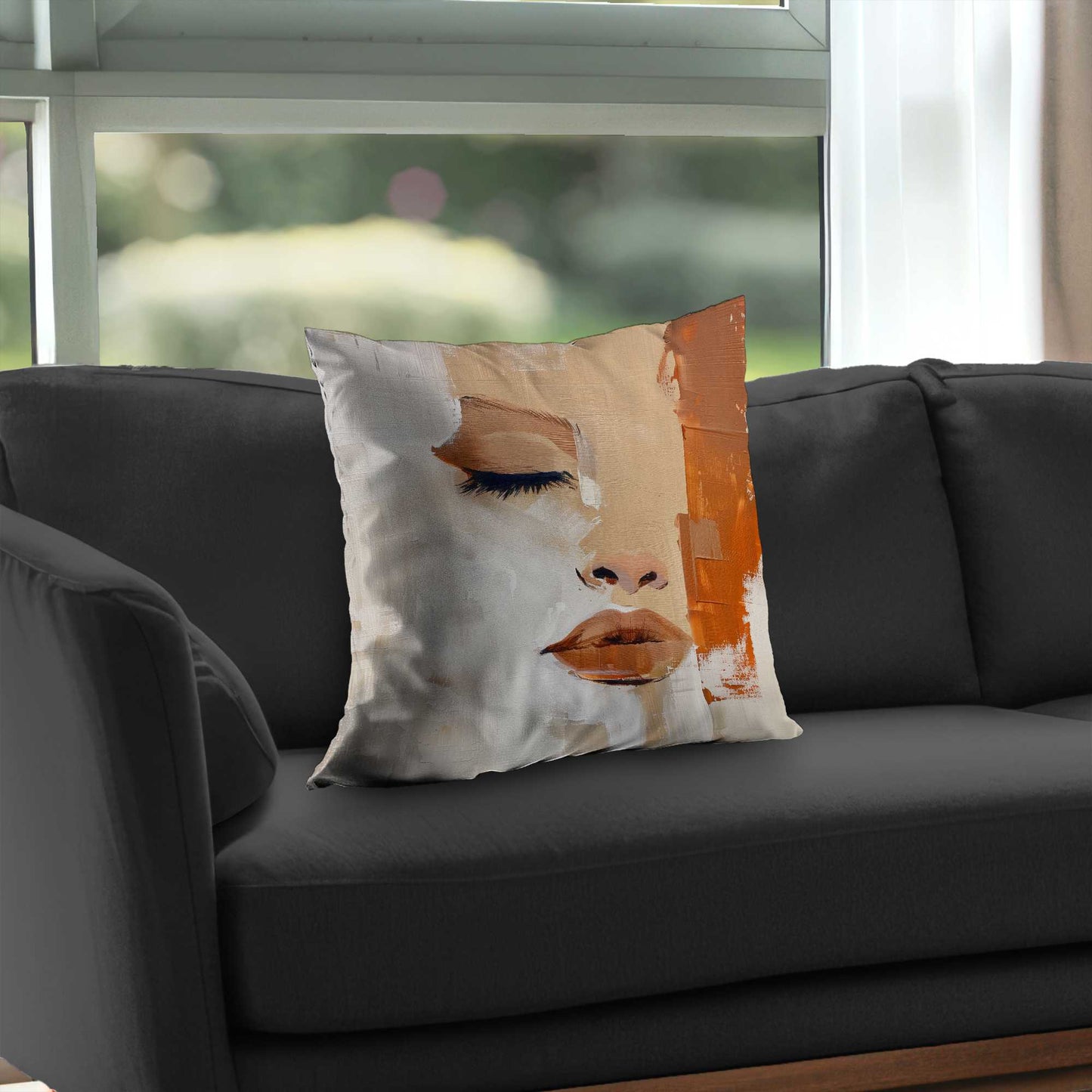 Half Poly Twill Throw Pillow Insert for Home Decor - Stylish