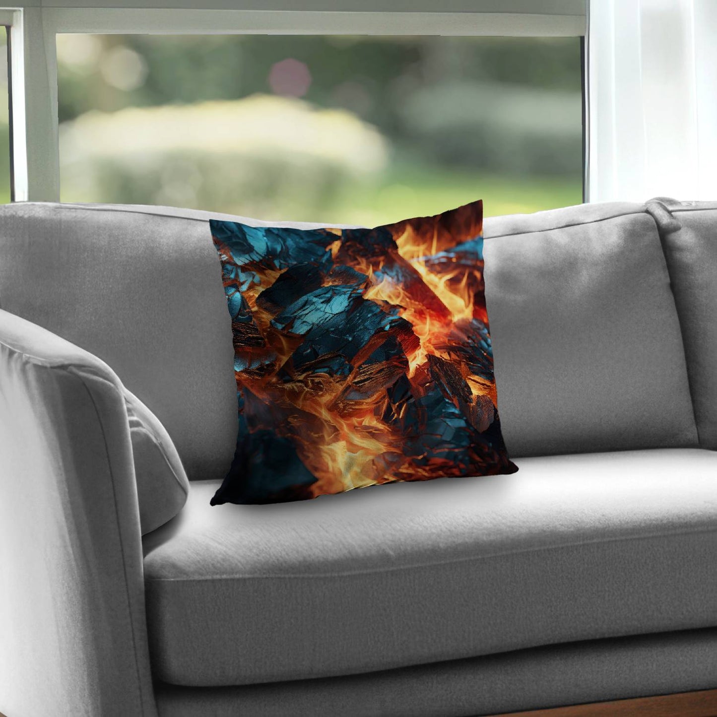 Cursed visions - Throw pillow - Print on demand