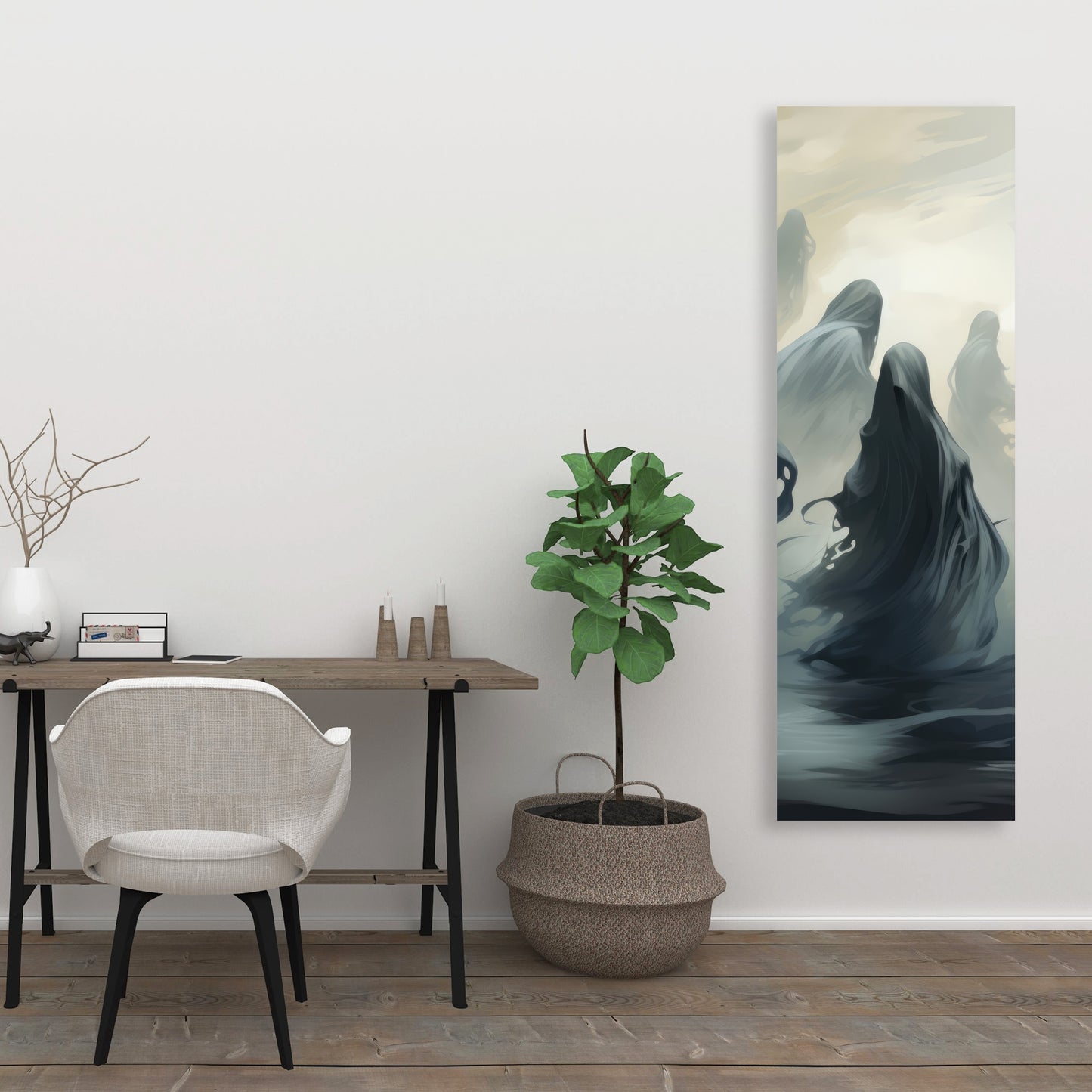 Cursed Lands - Black Canvas Art for Unique Home Decor