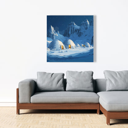 Ice cold - 32"x32" Canvas