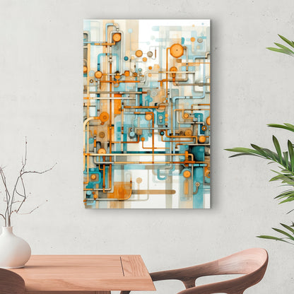 Like clockwork - 32"x32" Canvas