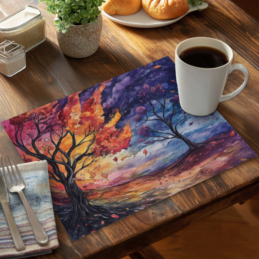 Before the storm Polyester Placemat - Elegant Home Decor