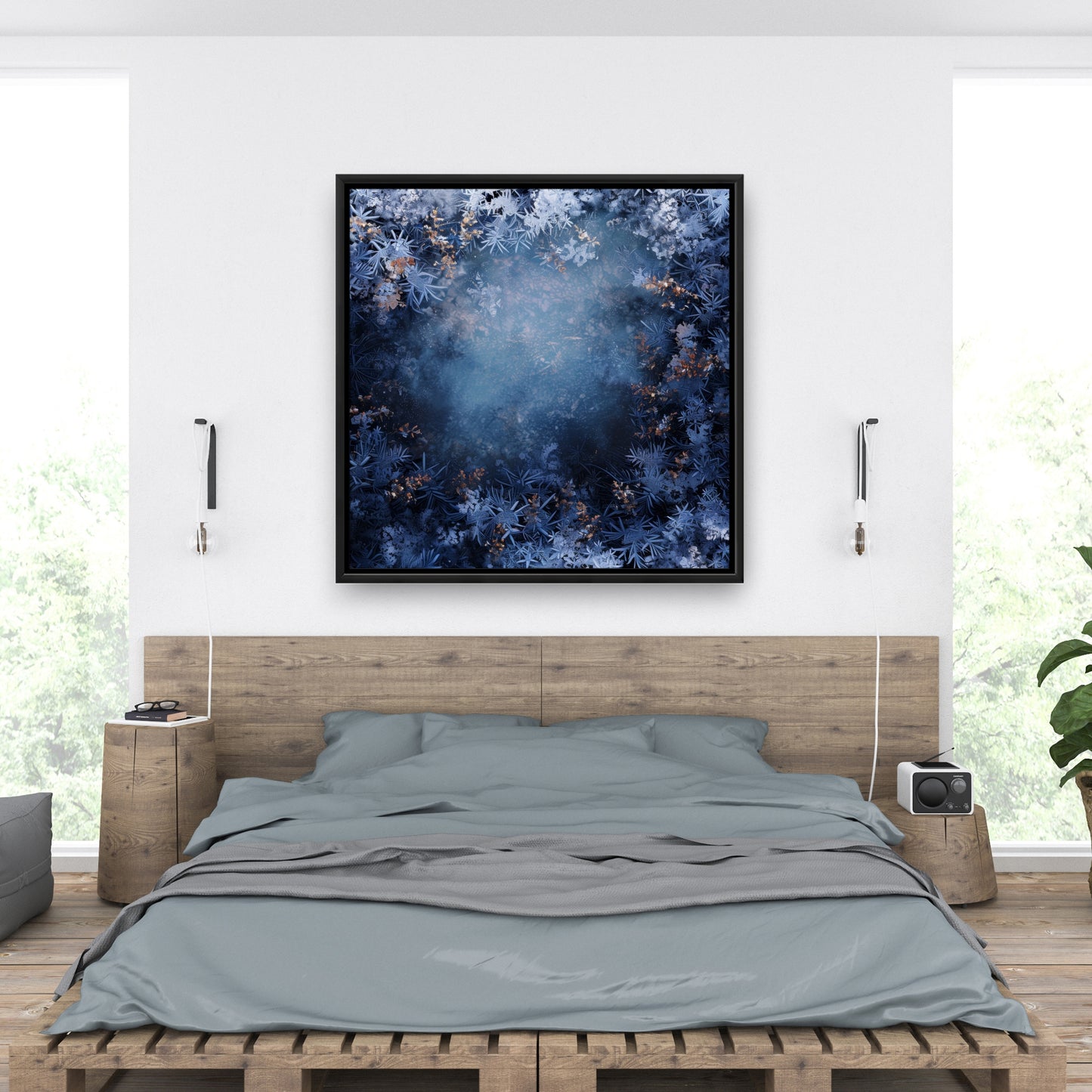 Frozen - 36"x36" Framed canvas