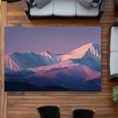 Tapis d'extérieur Rising Snow | Une solution élégante pour la décoration de votre maison