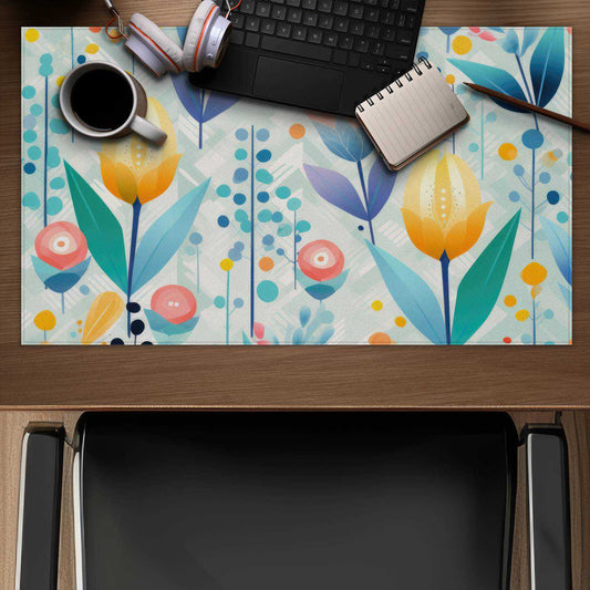 Calming Scents - White Gaming Mat for Home Decor and Style