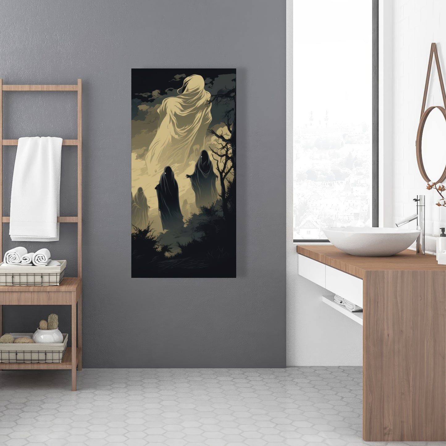 Limbo Black Canvas Art - Modern Home Decor | Chic Wall Design