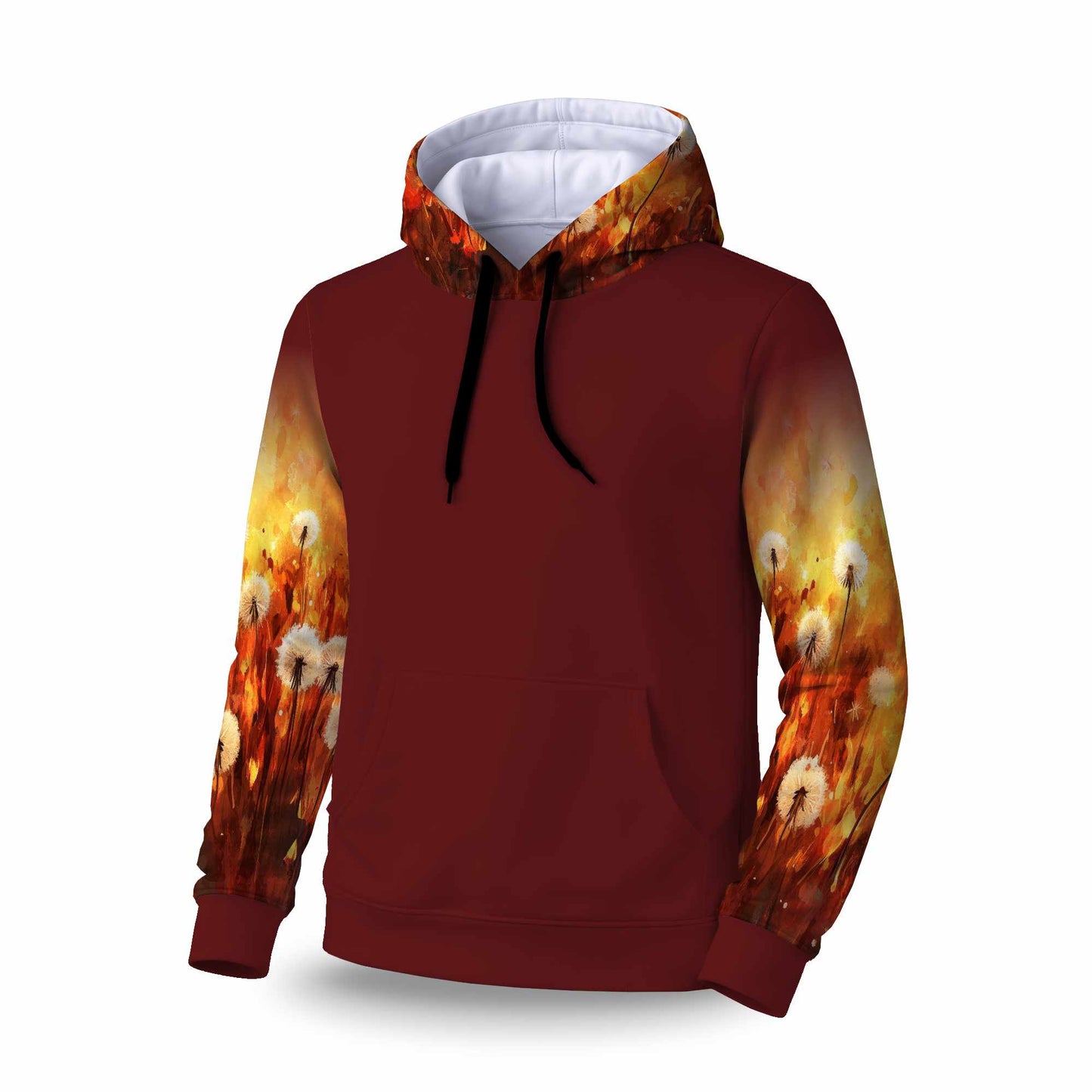 Dandelion Fire Sleevie Pullover Hoodie | Stylish Apparel