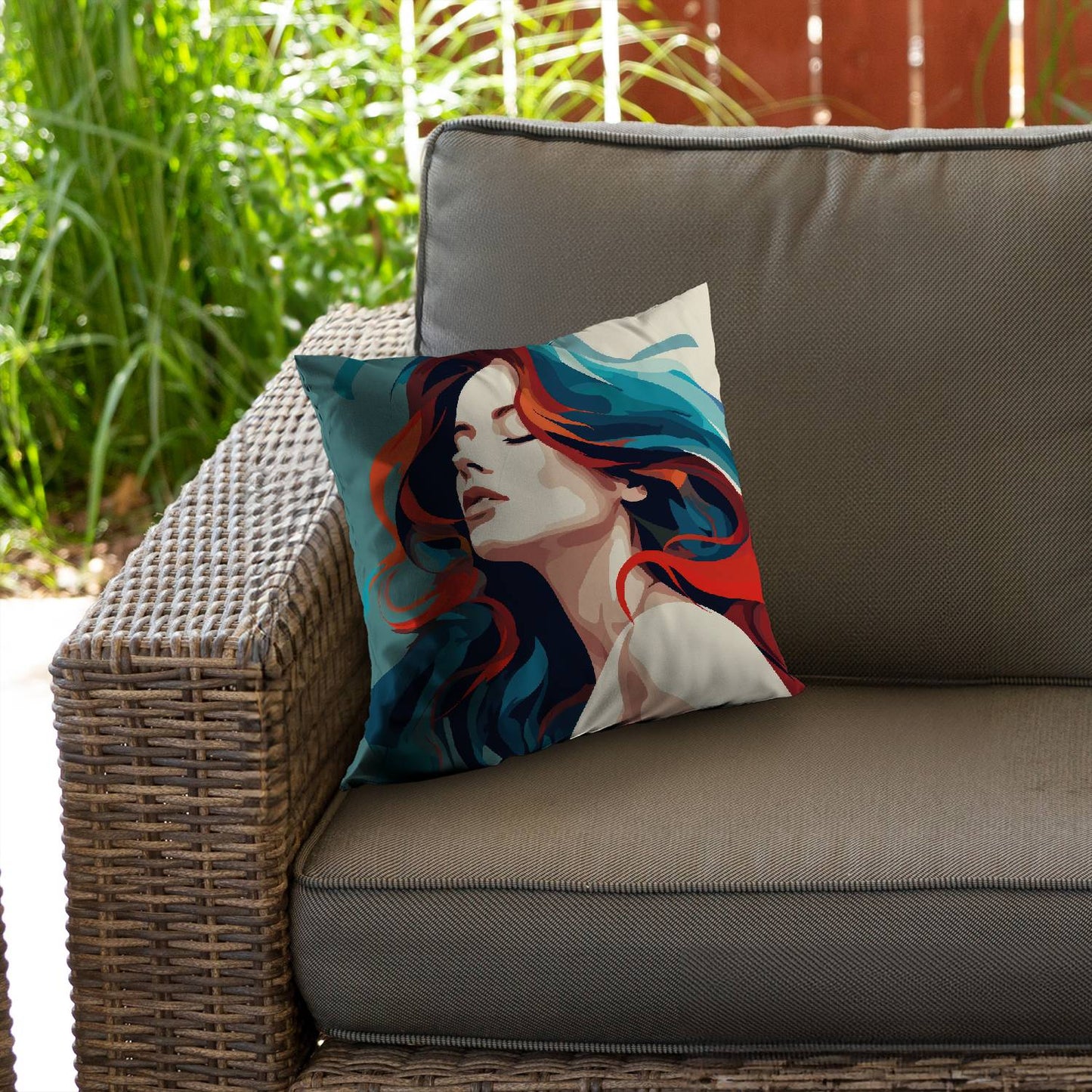 Zen - Throw pillow - Print on demand