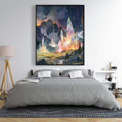 Growing strong - 36"x36" Framed canvas