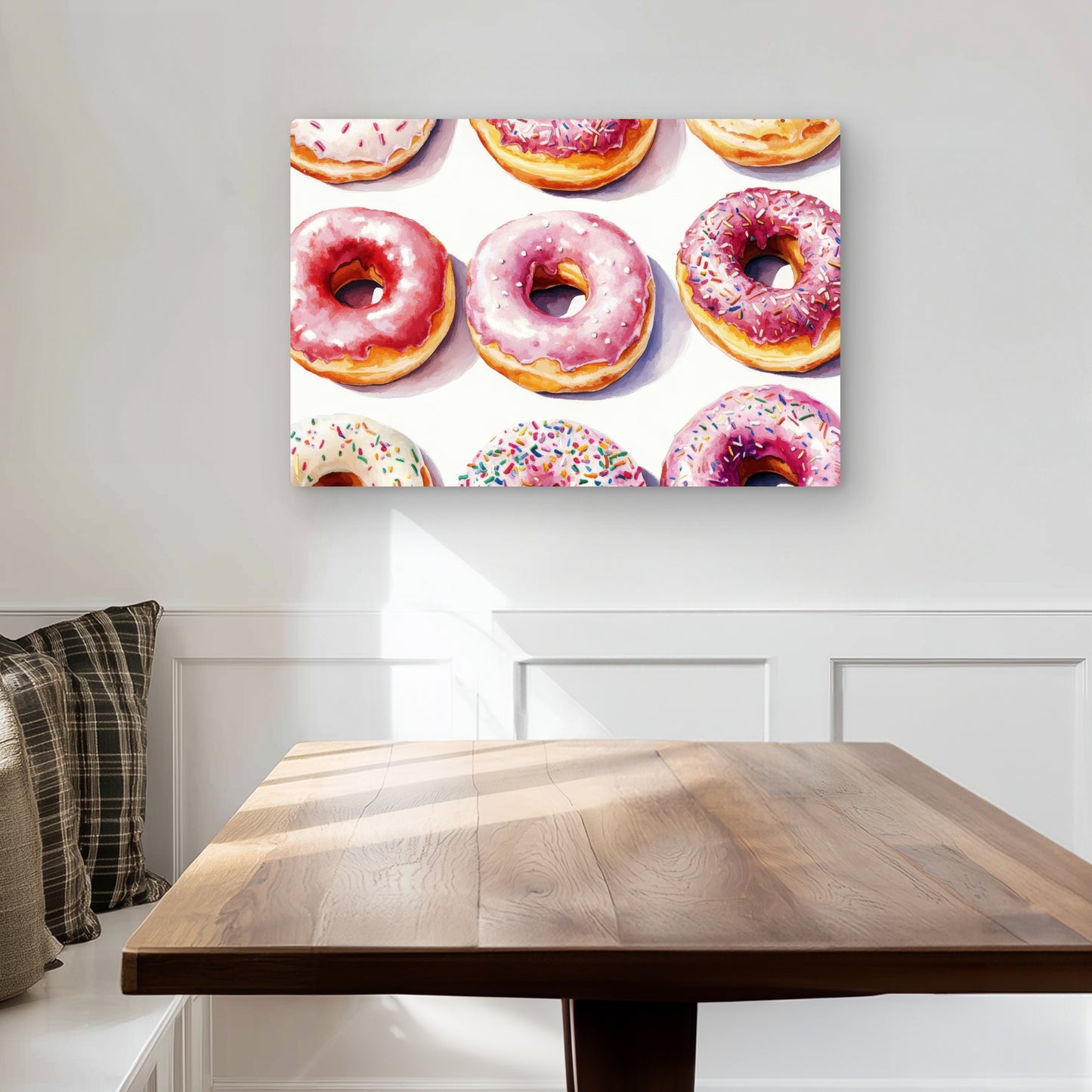 Yummy Pink Metal Print - Stylish Home Decor Accent
