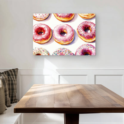 Yummy Pink Metal Print - Stylish Home Decor Accent