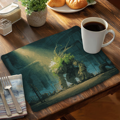 The Golem - Braided Polyester Placemat for Home Decor
