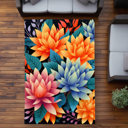 Tapis d'extérieur Color Bouquet | Élégant accent de décoration intérieure