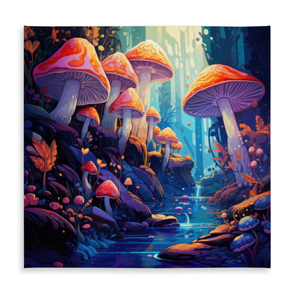 Take a Look at That - Red Indoor Outdoor Tablecloth