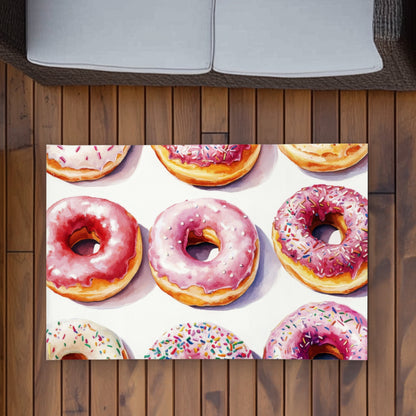 Yummy Pink Outdoor Area Rug | Stylish Home Decor Accent