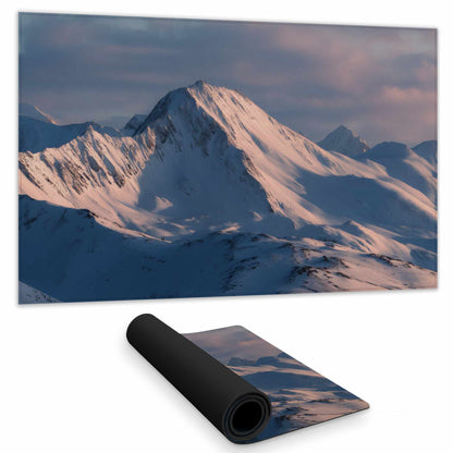 Icy Peaks Gaming Mat | Stylish Home Decor for Gamers