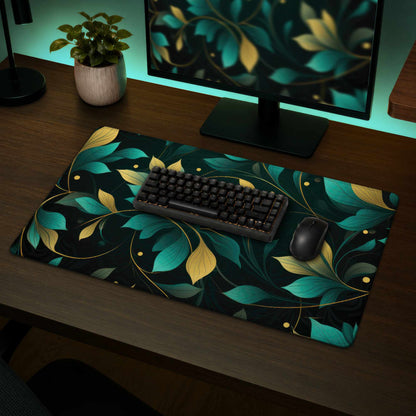 Tapis de bureau Twirling Twigs – Accessoire de bureau élégant pour la décoration intérieure