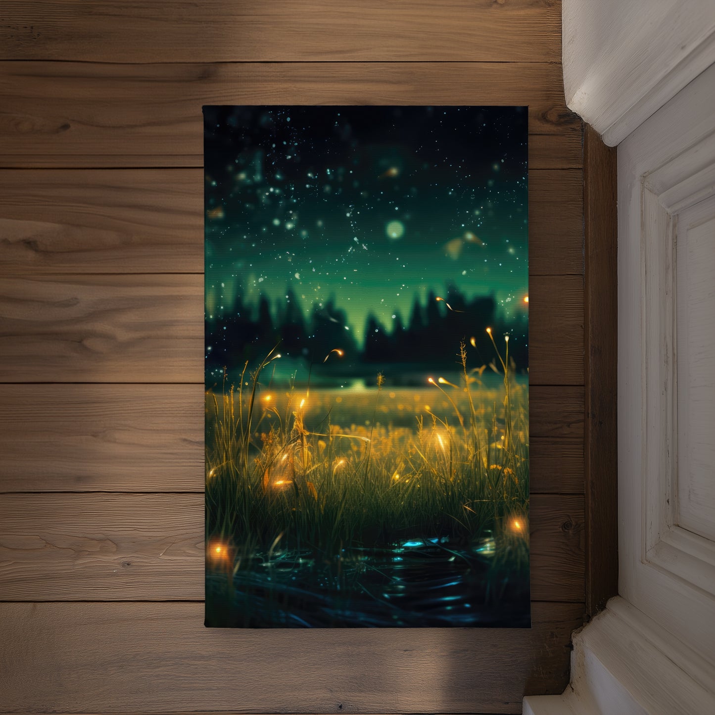 Light in the Dark Yellow Indoor Outdoor Door Mat | Decor