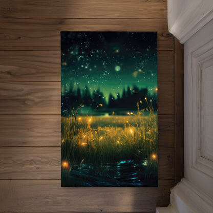 Light in the Dark Yellow Indoor Outdoor Door Mat | Decor